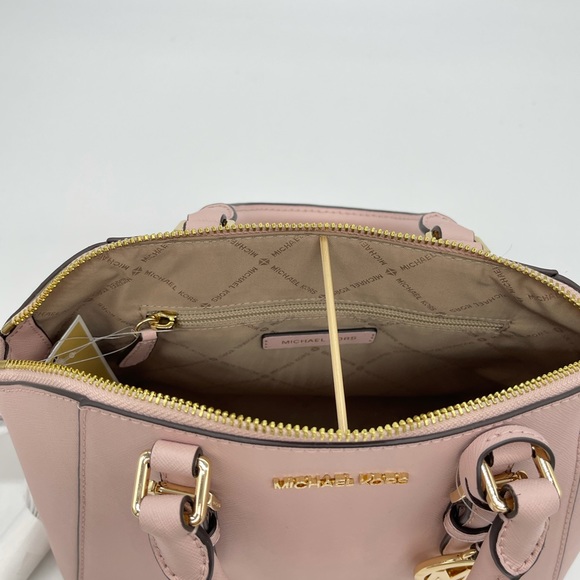 Michael Kors Medium Ciara Satchel Bag Blossom - Picture 8 of 13